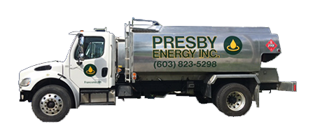 Presby Energy Delivey truck, Franconia, NH